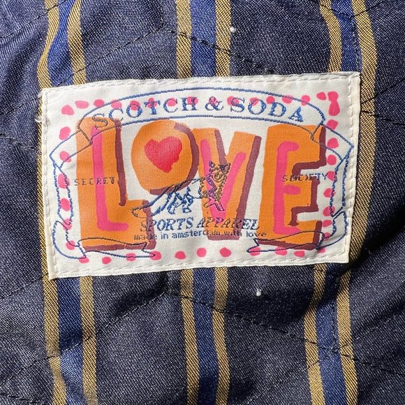 Scotch & Soda Wool Duffle Coat - Green - Medium - Picture 7 of 7